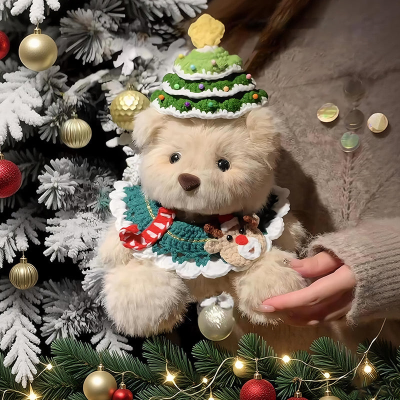 🧸DIY karácsonyi felvétel plüssbabák készlet