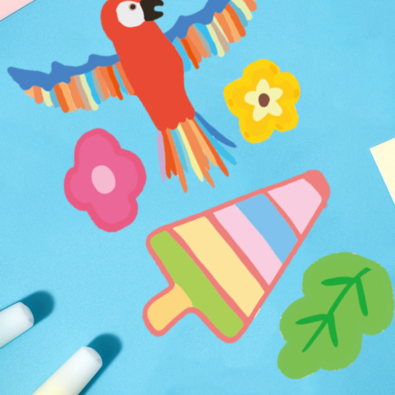 👶🎨 DIY szivárványos kaparós művészet! 35 darabos gyermekkészlet – Egyszerű és szórakoztató minden korosztálynak! 🖌️🖼️