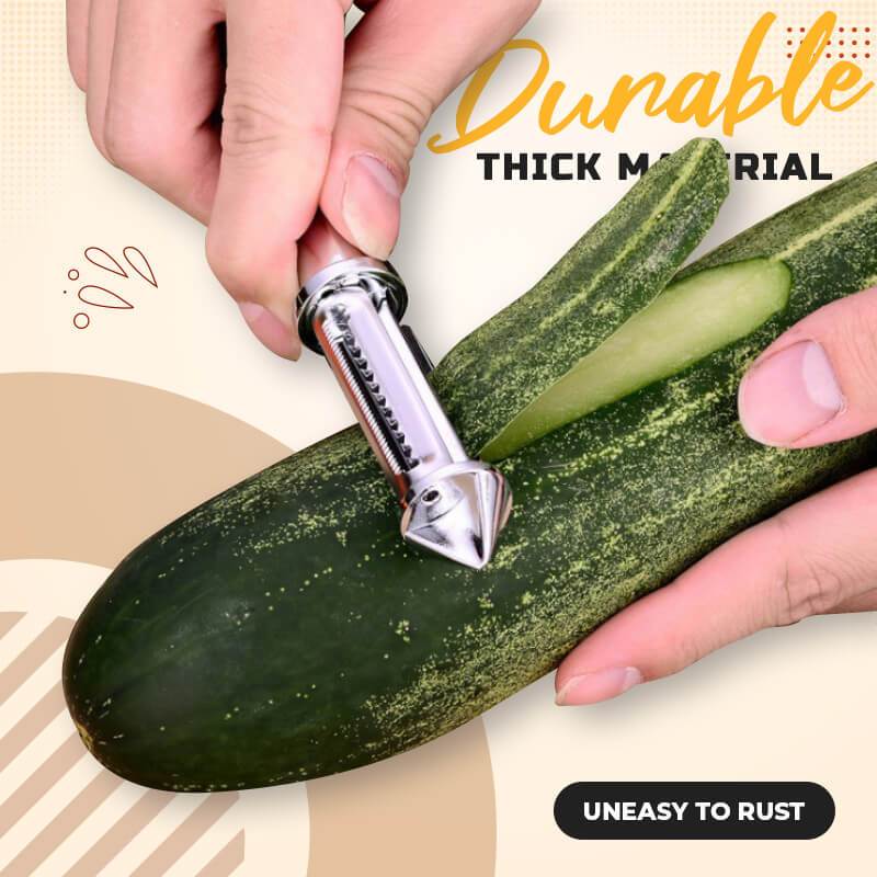 2025🥒Többfunkciós rozsdamentes acél hámozó🥕🍎
