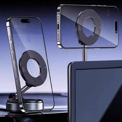 📱360°-ban forgatható, erős mágneses autós telefontartó