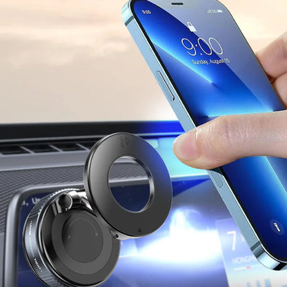 📱360°-ban forgatható, erős mágneses autós telefontartó