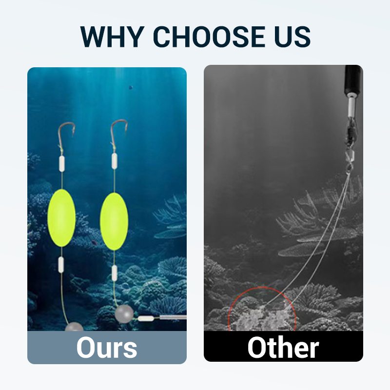 【1+2 ajándék】🐟kal növeli a horogkötési arányt - mondj búcsút a fennakadásoknak! 🎣