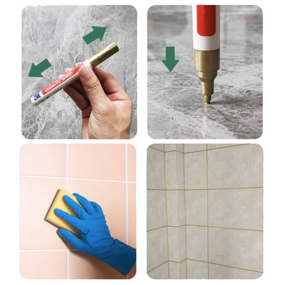 🔥 Penészálló és Vízálló Csempe Fugázó Toll 🖊️🏠✨