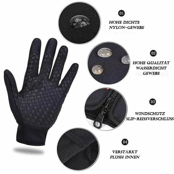 ❄️🧤 Ultimate Thermal kesztyű – vízálló, szélálló és érintőképernyő-kompatibilis 🧥