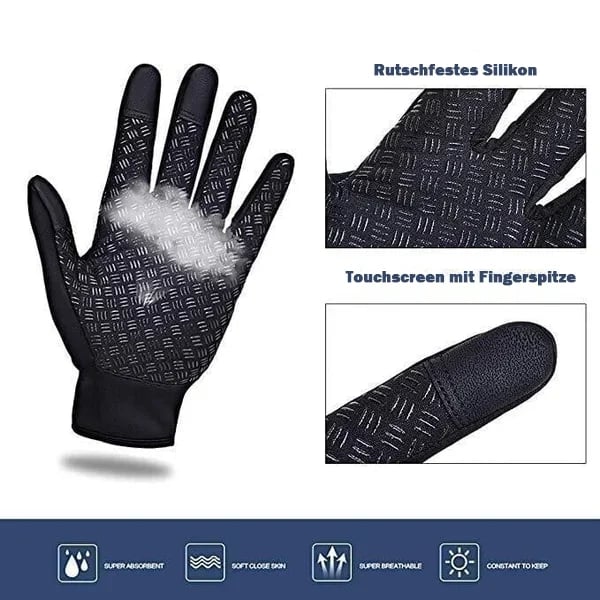 ❄️🧤 Ultimate Thermal kesztyű – vízálló, szélálló és érintőképernyő-kompatibilis 🧥