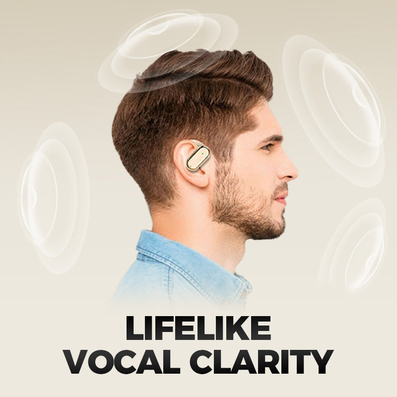 Vezeték nélküli csontvezetéses fülhallgató – Hallgasd a zenét, ne veszítsd el a környezetet! 🎶👂