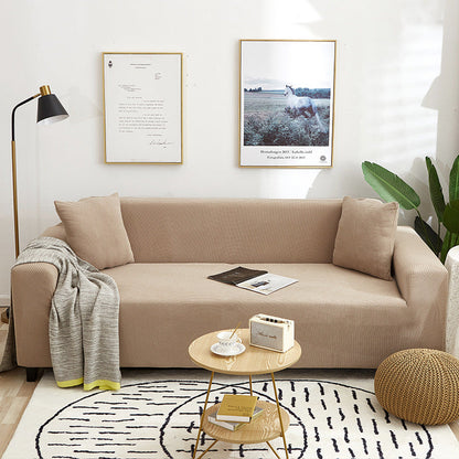 🛋️✨ Jacquard kötött, rugalmas kanapéhuzat