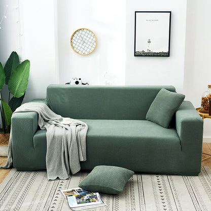 🛋️✨ Jacquard kötött, rugalmas kanapéhuzat