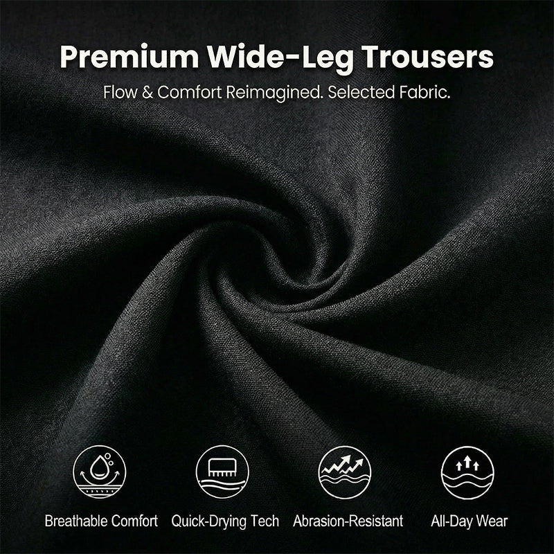 🆕🎁 Új termékek akciója: 50% kedvezmény🎉High-Waist Straight-Leg Pants with Button Detail