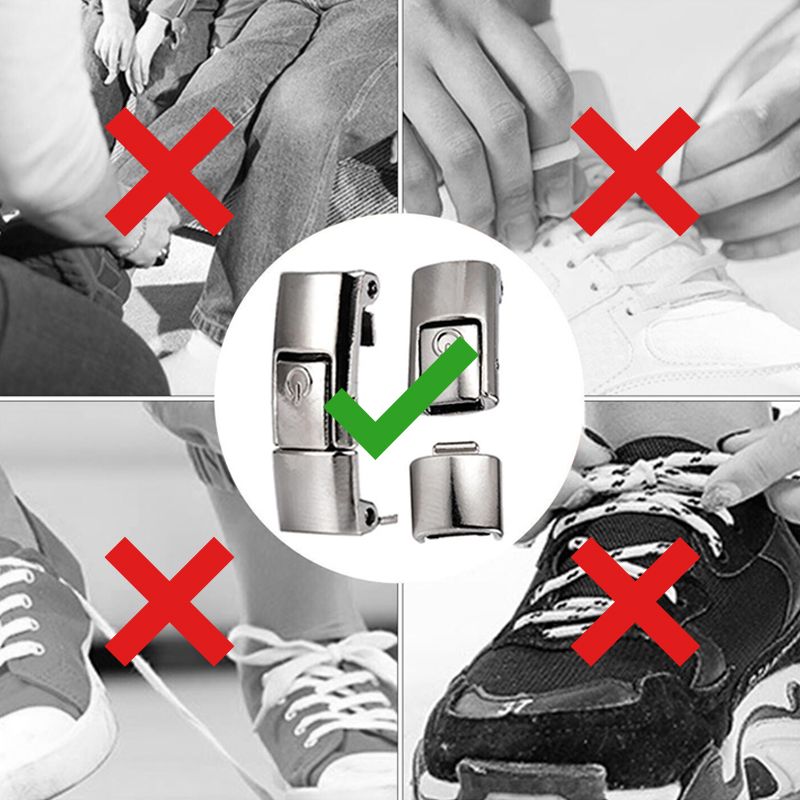 💖1+1 ingyen👟Kötésmentes, rugalmas cipőfűző✨