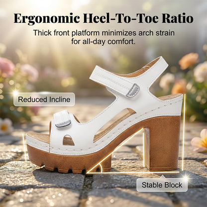 🔥👡 Női nyári platformos, egy szíjas szandálok