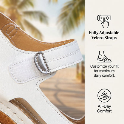 🔥👡 Női nyári platformos, egy szíjas szandálok