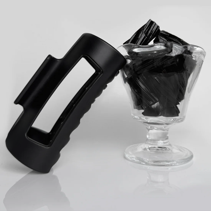 Puha szilikon hajcsat cápa csipesz - puha, ütközésálló védelem a fej hátsó részén - ütésálló és tartós